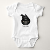 Poop Ninja Baby Bodysuit