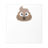 Poop Oh Emoji Notitieblok (Voorkant)