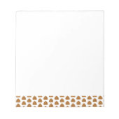 Poop Pattern Notepad Notitieblok (Voorkant)