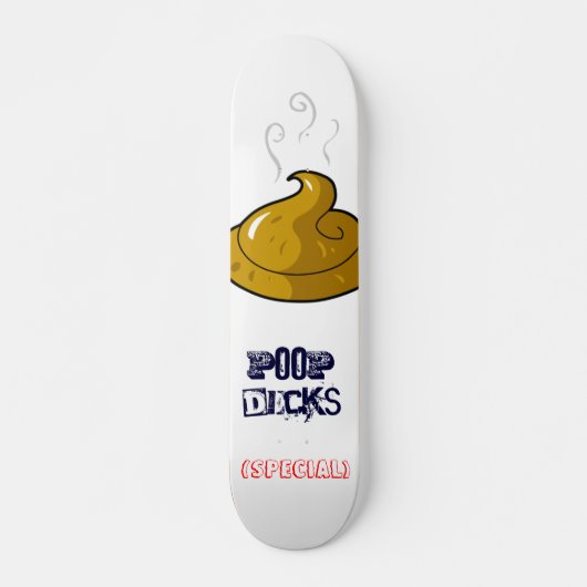 Poop, Poop Decks (speciaal) Persoonlijk Skateboard (Voorkant)