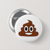 Poop Ronde Button 5,7 Cm (Voorkant /achterkant)