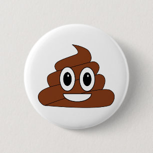 Poop Ronde Button 5,7 Cm