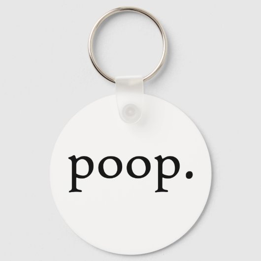 Poop Sleutelhanger (Voorkant)