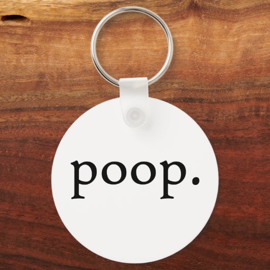 Poop Sleutelhanger (Voorkant)