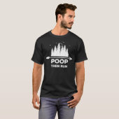 Poop Then Run Funny Ultra Marathon  Co Premium  T-shirt (Voorkant volledig)