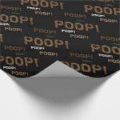 POOP! Verpakkingspapier Cadeaupapier (Hoek)