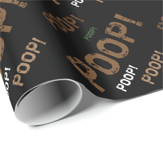 POOP! Verpakkingspapier Cadeaupapier (Rol Hoek)