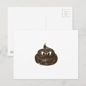 Poop voor de Cartoon van de benedenverdieping Briefkaart (Voorkant / Achterkant)