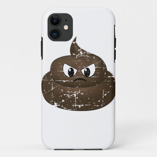 Poop voor de Cartoon van de benedenverdieping Case-Mate iPhone Case (Achterkant)