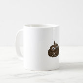 Poop voor de Cartoon van de benedenverdieping Koffiemok (Voorkant links)