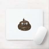 Poop voor de Cartoon van de benedenverdieping Muismat (Met muis)