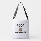 POOP WHISPERER CROSSBODY TAS (Voorkant)