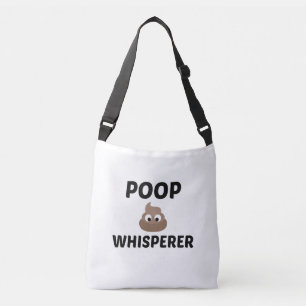 POOP WHISPERER CROSSBODY TAS