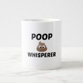 POOP WHISPERER GROTE KOFFIEKOP (Voorkant)