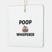 POOP WHISPERER KERAMISCH ORNAMENT (Links)