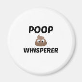 POOP WHISPERER MAGNEET (Voorkant)