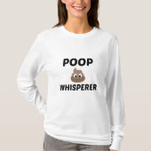 POOP WHISPERER T-SHIRT (Voorkant)
