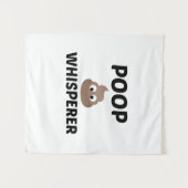 POOP WHISPERER WANDKLEED (Voorkant (horizontaal))
