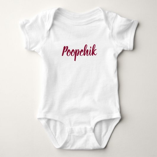 Poopchik Oekraïense Baby Romper uit Baba (Voorkant)