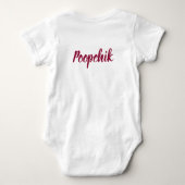 Poopchik Oekraïense Baby Romper uit Baba (Achterkant)