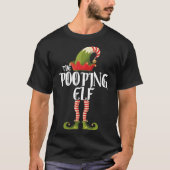 " poopgezin matching kerstmis " t-shirt (Voorkant)