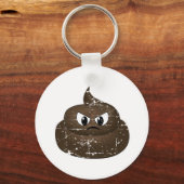 Poopgordel voor hoekvervorming Cartoon Sleutelhanger (Voorkant)