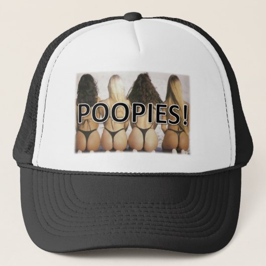 POOPIES! TRUCKER PET (Voorkant)