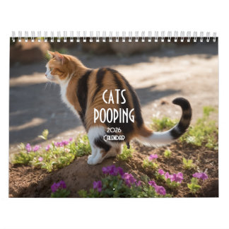 Pooping Cats Kalender 2026