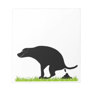 Pooping Dog Notitieblok