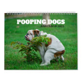 Pooping Dogs Calendar 2023, Funny Dogs Kalender (Hoes)