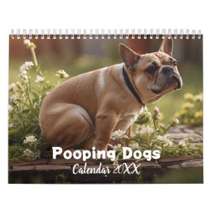 Pooping Dogs Kalender 2026