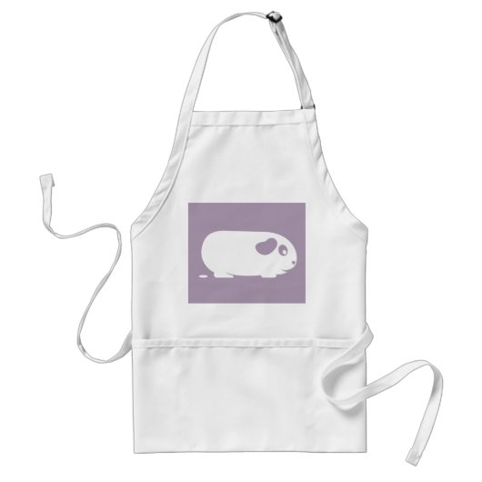 Pooping Guinea Pig Apron Standaard Schort (Voorkant)