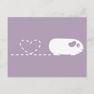 Pooping Heart Guinee Briefkaart