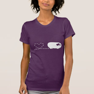 Pooping Heart Guinee Varkens T-Shirt