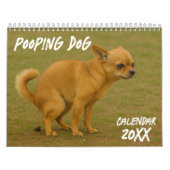 Pooping hondenkalender 2026 kalender (Hoes)