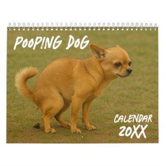 Pooping hondenkalender 2026 kalender