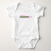 Pooping, wees geduldig... romper (Voorkant)