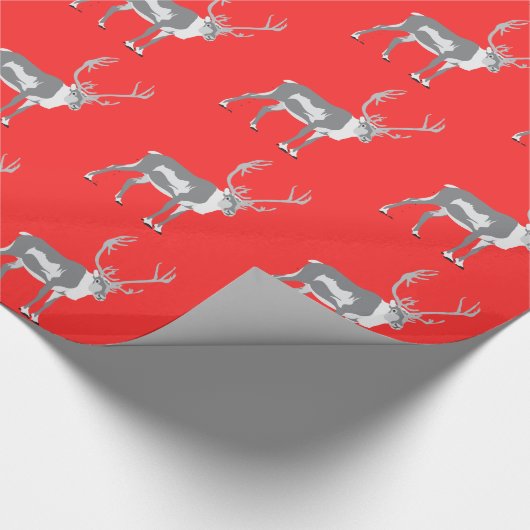 Poopingrendieren Cadeaupapier (Hoek)