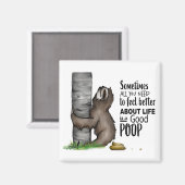 poopingssleuf magneet (Voorkant / Achterkant)