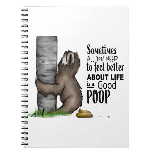 poopingssleuf notitieboek (Voorkant)