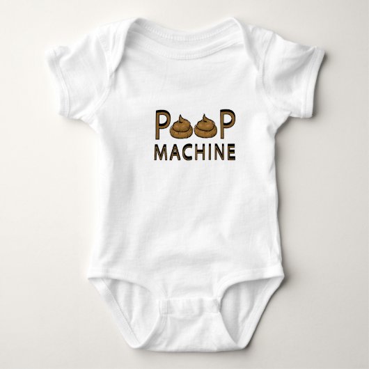 Poopmachine Romper (Voorkant)