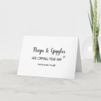 poops & giggles komen je weg baby
