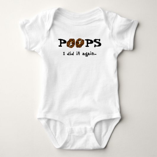 Poops.. Romper (Voorkant)