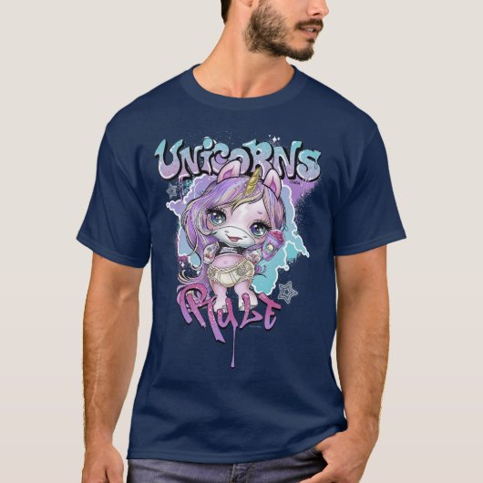 Poopsie Slime Surprise Unicorns Rule T-shirt (Voorkant)