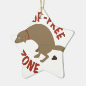 Poopvrije zone keramisch ornament (Links)