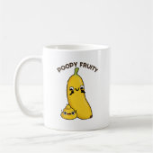 Poopy Fruny Fruit Banana Pun Koffiemok (Links)