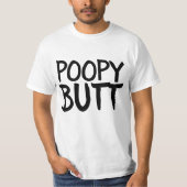 POOPY MAAR BIRTHDAY FUNNY T-SHIRS T-SHIRT (Voorkant)