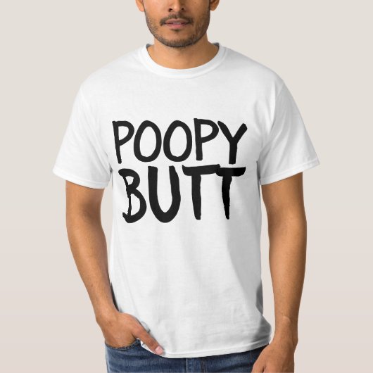 POOPY MAAR BIRTHDAY FUNNY T-SHIRS T-SHIRT (Voorkant)