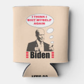 Poopy Pants Biden Blikjeskoeler (Voorkant)