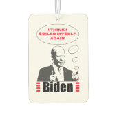 Poopy Pants Biden Luchtverfrisser (Achterkant)